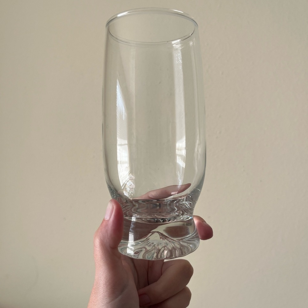 Set of 6 Libbey Sunburst Base Glasses - Picture 2 of 7